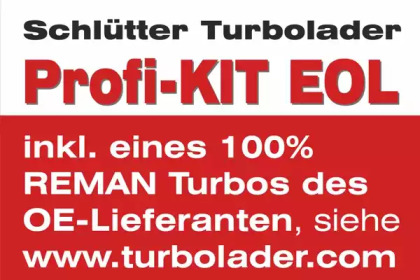 Компрессор SCHLÜTTER TURBOLADER 166-04035EOL D